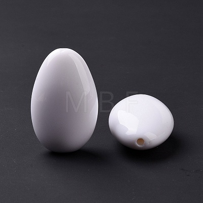 Opaque Acrylic Beads OACR-P013-29-1