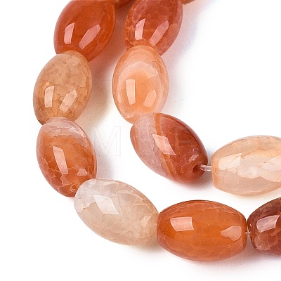 Natural Agate Beads Strands G-N362-18A-08-1
