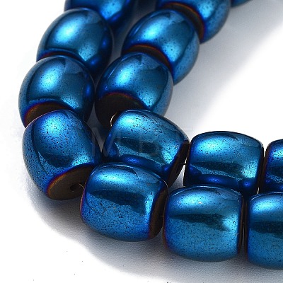 Synthetic Magnetic Hematite Beads Strands G-P545-H01-01E-1