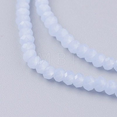 Imitation Jade Glass Beads Strands GLAA-G045-A09-1