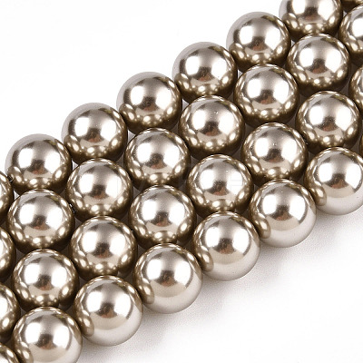 Glass Pearl Beads Strands HY-G002-01E-13-1