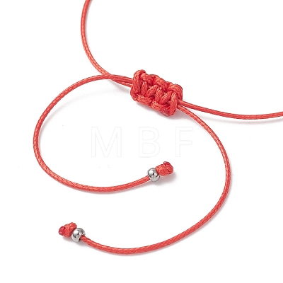 Natural Eyeless Obsidian 
& Malaysia Jade Beads with Braided Korean Waxed Polyester Cord Bracelets BJEW-JB12887-01-1
