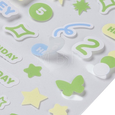 PET Plastic Stickers DIY-H168-01C-1