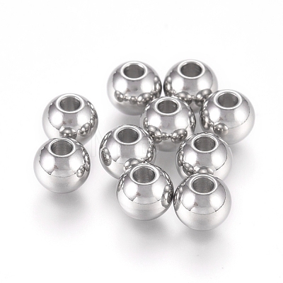 Tarnish Resistant 316L Surgical Stainless Steel Beads STAS-M274-073C-P-1