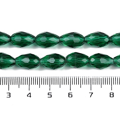 Transparent Glass Beads Strands EGLA-N013-T10mm-D24-1