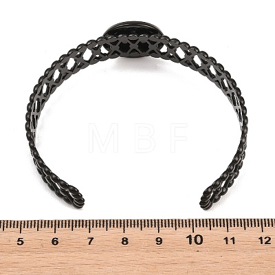 304 Stainless Steel Cuff Bangle Making STAS-F366-11B-EB-1
