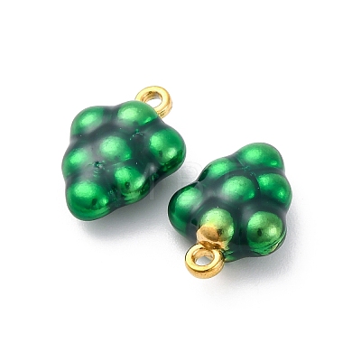 304 Stainless Steel Enamel Pendants STAS-B085-40G-01-1