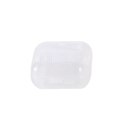 Mini Transparent Plastic Beads Containers X-PW-WG74209-01-1