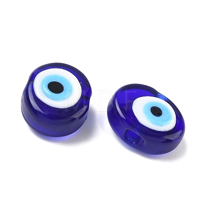 Handmade Evil Eye Lampwork Beads LAMP-G168-02D-1