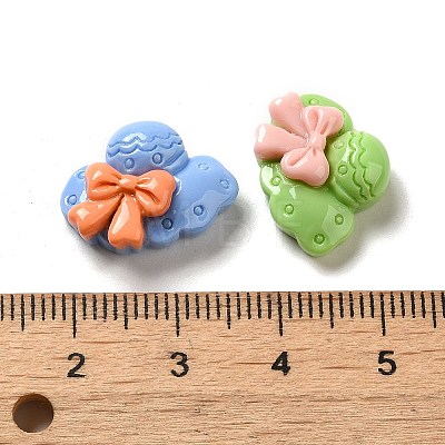 Opaque Resin Decoden Cabochons RESI-D009-02-1
