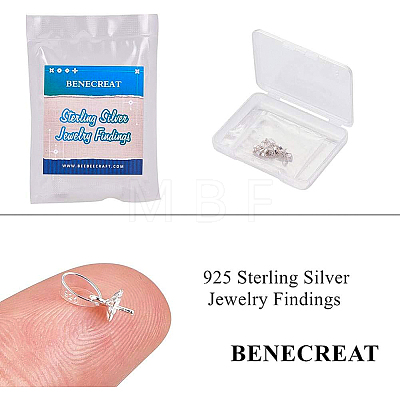 925 Sterling Silver Bails STER-BC0001-16S-1