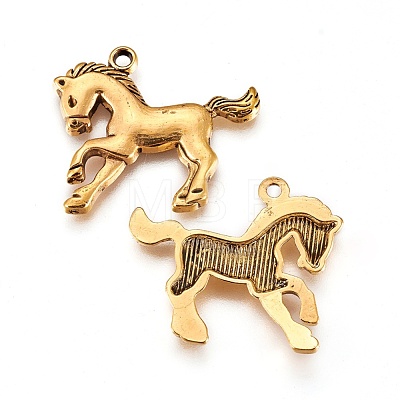 Tibetan Style Alloy Pendants TIBEP-A16618-AG-LF-1