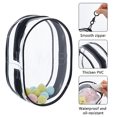 Transparent Plastic Storage Zipper Bags for Doll DIY-WH0899-713B-1