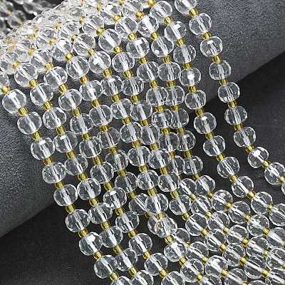 Synthetic Quartz Beads Strands G-K389-E77-01-1