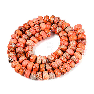 Dyed Synthetic Imperial Jasper Beads Strands G-Q606-99A-05-1