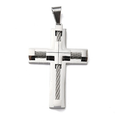 304 Stainless Steel Pendants STAS-H256-05P-1