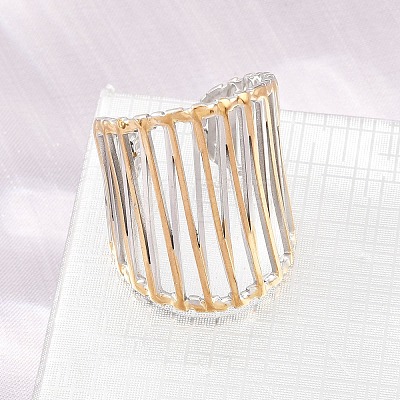304 Stainless Steel Cuff Open Rings SA-H001-10GP-1