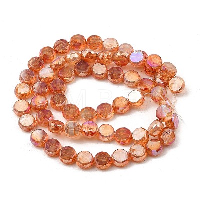Imitation Jade Glass Beads Strands GLAA-P058-05A-02-1