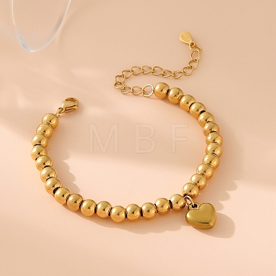 Stainless Steel Charm Bracelets for Woman PW-WG5C5DA-03-1