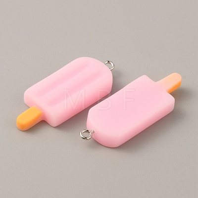 Opaque Resin Pendants RESI-CJC0020-09E-1