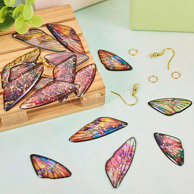 DIY Butterfly Earring Making Kit DIY-TA0005-06-1