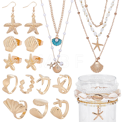 Jewelry Sets SJEW-ME0001-10-1