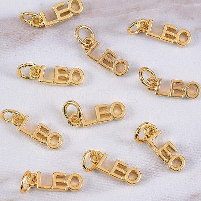 10Pcs Brass Pendants KK-SZ0004-36B-1