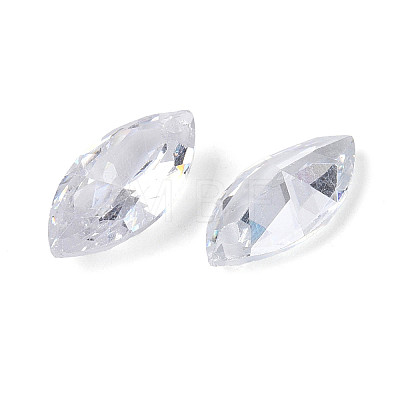 Horse Eye Cubic Zirconia Charms ZIRC-ZX004-06B-02-1