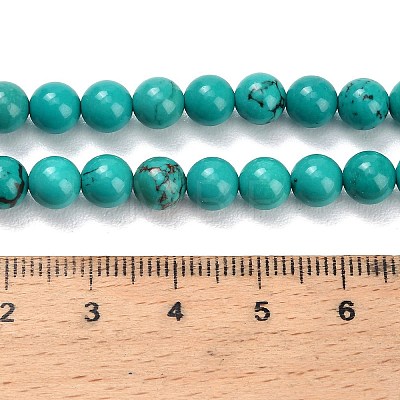 Natural Howlite Beads Strands G-Z149-A01-6mm-1