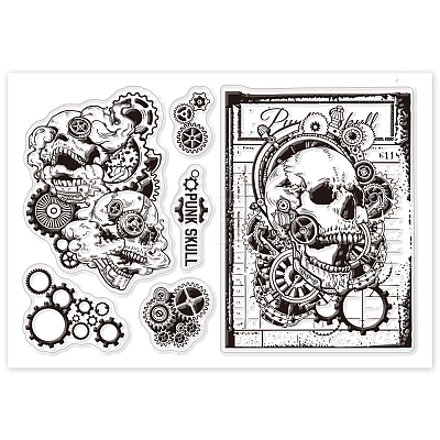 Custom PVC Plastic Clear Stamps DIY-WH0448-0513-1