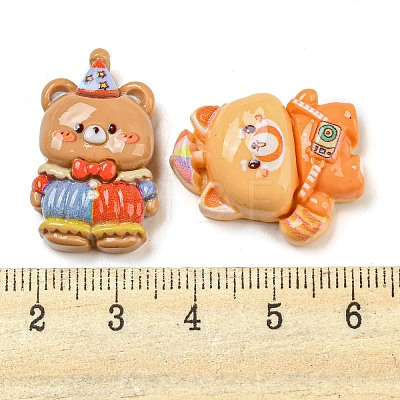 Opaque Resin Animal Decoden Cabochons CRES-R200-01-1