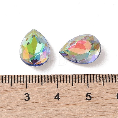 Glass Rhinestone Cabochons RGLA-L029-04A-1