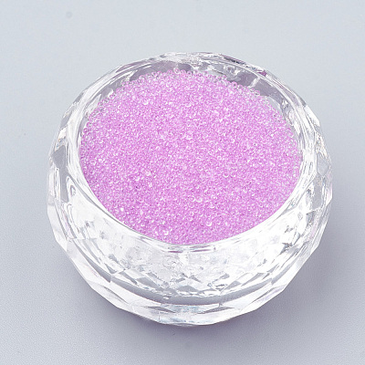 AB-Color Plated DIY 3D Nail Art Decoration Mini Glass Beads MRMJ-R038-D08-1