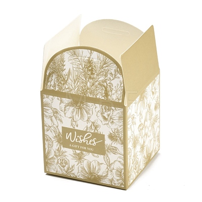 Wedding Theme Folding Gift Boxes CON-P014-01B-1