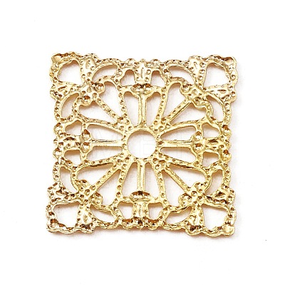 Brass Filigree Joiners FIND-TAC0002-038G-1