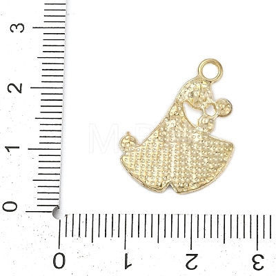 Alloy Enamel Pendants with Rhinestone FIND-Z070-07G-05-1