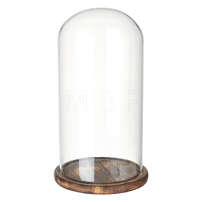 Glass Dome Cover AJEW-WH0515-25-1