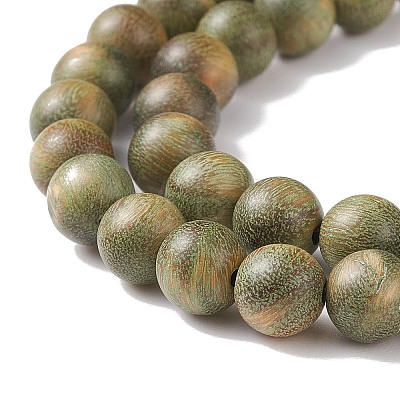 Natural Sandalwood Beads Strands WOOD-F008-02-C-1