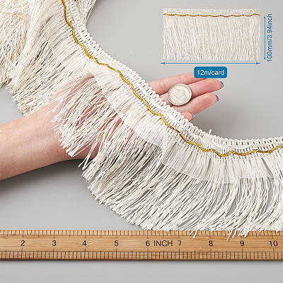 Polyester Tassel Fringe Trimming OCOR-TAC0008-21H-1