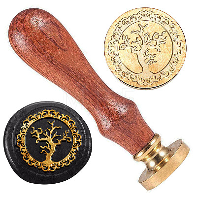 Wax Seal Stamp Set AJEW-WH0208-865-1
