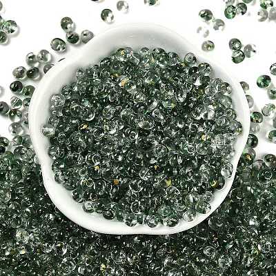 6/0 Spray Paint Glass Seed Beads SEED-H003-11I-1