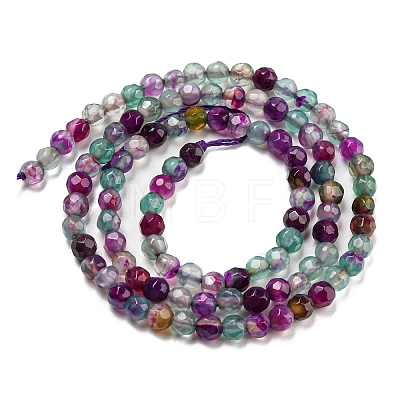 Natural Agate Beads Strands X-G-Q1000-01D-1