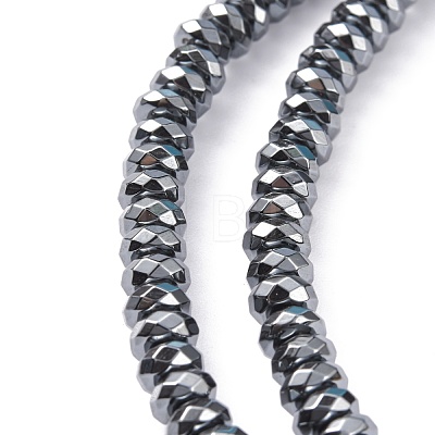 Non-Magnetic Synthetic Hematite Beads Strands G-Q422-1
