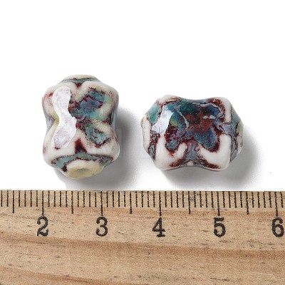 Handmade Porcelain Beads PORC-L080-E06-1