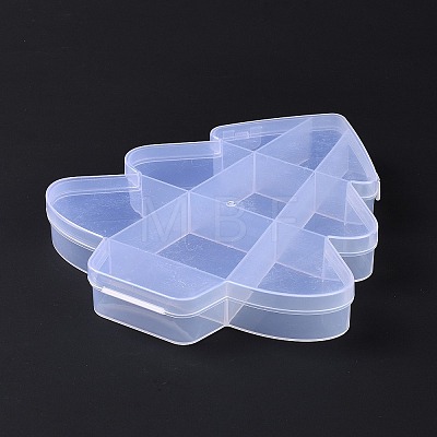 10 Grids Transparent Plastic Box CON-B009-07-1