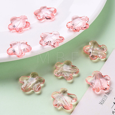 Transparent Acrylic Beads TACR-S154-32B-26-1