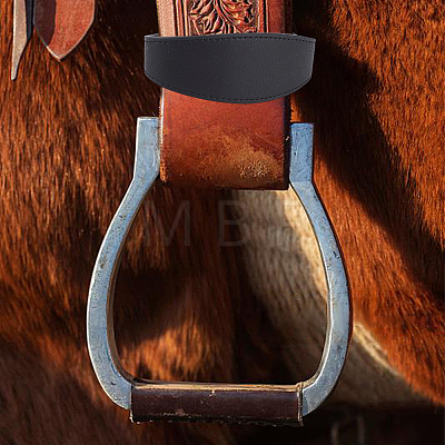 2Pcs Adjustable Microfiber Saddle Straps AJEW-CL0005-52-1
