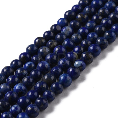 Natural Lapis Lazuli Beads Strands X-G-F561-5mm-G-1