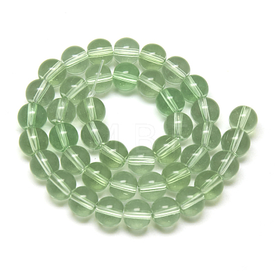 Glass Beads Strands X-GR8mm57Y-1