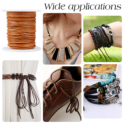 20M Round Cowhide Leather Cord WL-WH0015-01B-01-1